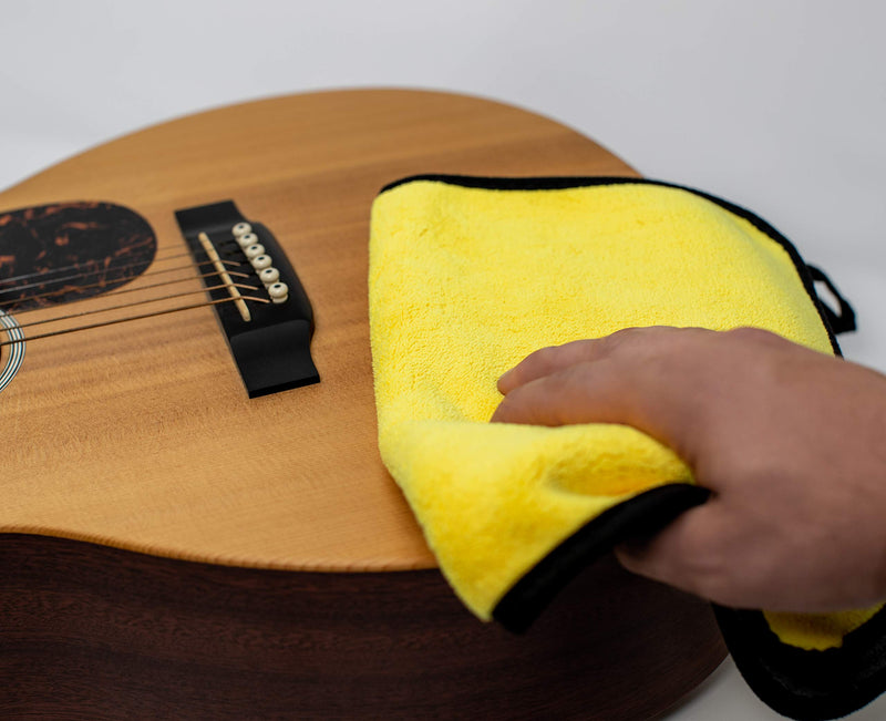 Guitar All-in-One Accessories Starter Kit | Fretboard Oil Conditioner, All-Purpose Cleaner, Plush Microfiber Cloth, Tuner, and More! Everything You Need to Play and Clean Your Guitar or Bass!