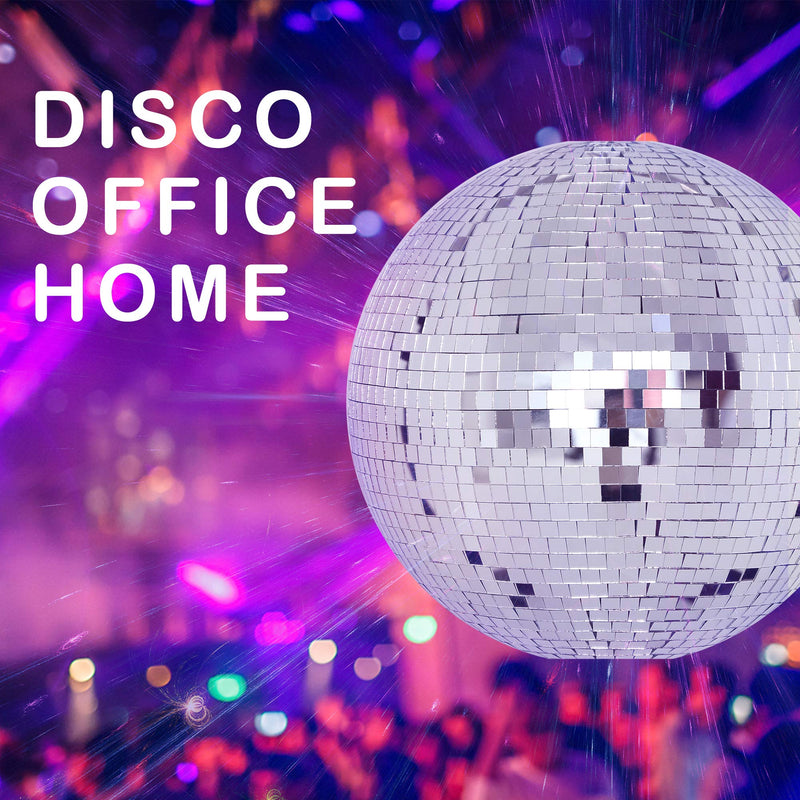 NuLink 8" Disco Light Mirror Ball with Hanging Ring