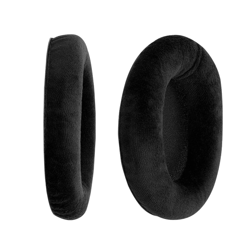 [AUSTRALIA] - kwmobile 2X Earpad Compatible with Sennheiser HD 559/569 / 599 - Replacement Velour Earpad Cushion for Headphones - Black 