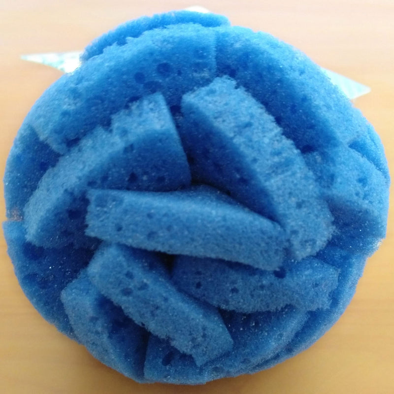 Compac’s Dish Wand China Scrubbing Sponge Cleans Your Dishes Glassware Like Magic Unique Round Ball Shape for 360 Degree Gentle Cleaning, 6 Count, (Pack of 6)