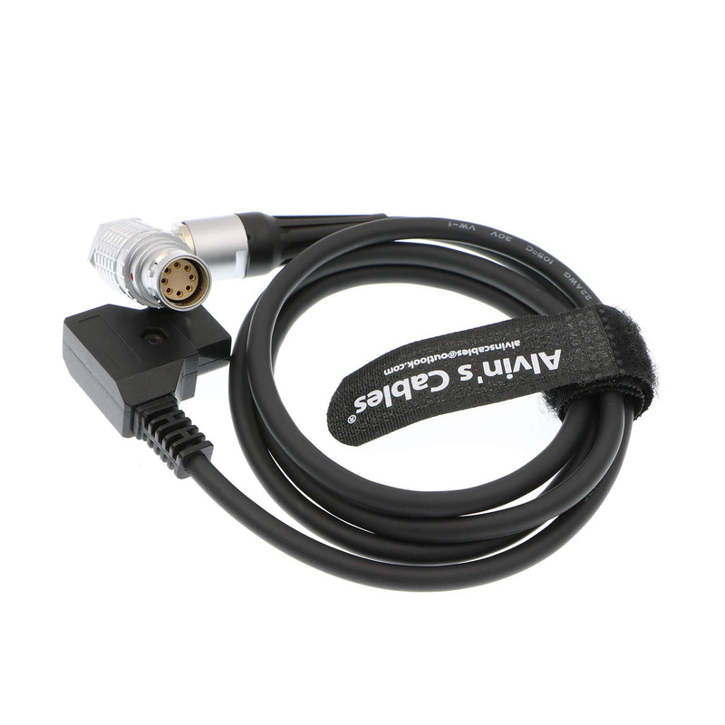 Alvin's Cables Arri Alexa Mini Camera Power Cable 2B Right Angle 8 Pin Female to D Tap 39.7in/1m
