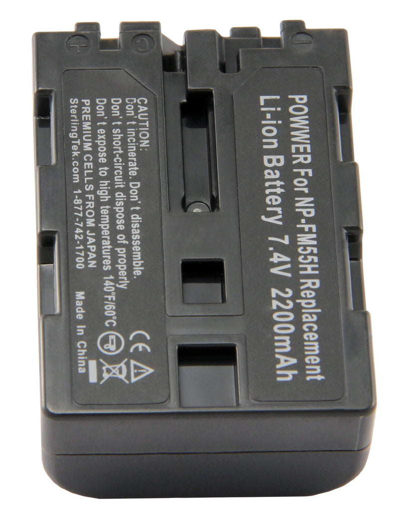 STK Sony NP-FM50 NP-FM55H Battery for Sony HDR-HC1, DCR-TRV280, DCR-TRV350, CCD-TRV138, DCR-TRV250, DCR-TRV19, DCR-TRV22, DCR-TRV27, DCR-TRV33, DCR-TRV460, DCR-TRV140, DCR-TRV17, GV-D1000, Sony BC-TRM