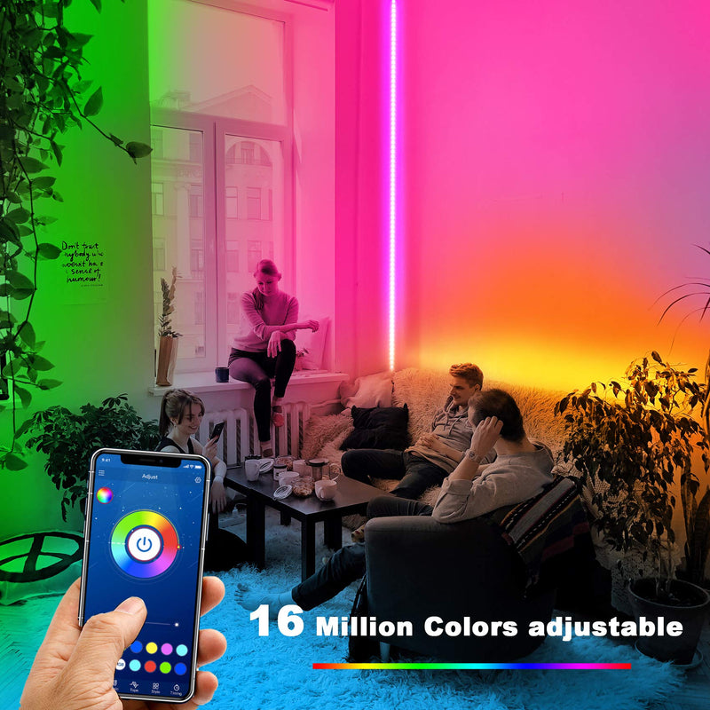 Led Lights for Bedroom Smart 32.8ft Dalattin 1 Rolls of 32.8ft Smart Led Strip Lights Sync to Music Color Changing Lights 5050 with App Control,Remote for Room,Kitchen,Party