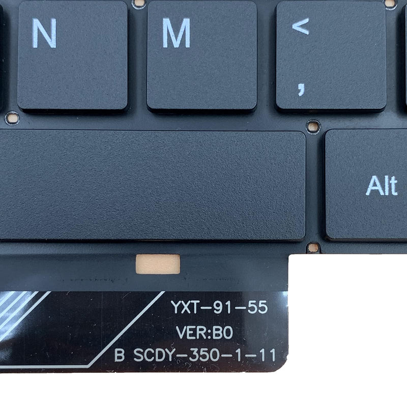 Siakoocty Laptop Replacement US Layout Keyboard for Gateway GWNR71517 GWNR71517-BL GWNR71517-BK YXT-91-55
