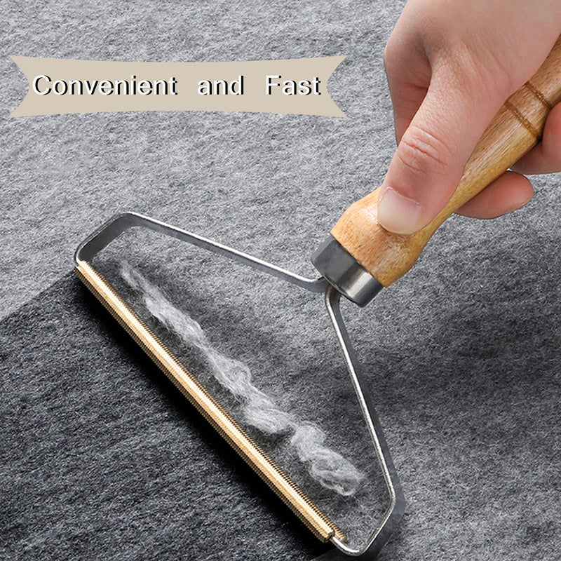 2 Pack Portable Hair Remover,Carpet Brush,Cat and Dog Hair Remover,Portable Lint Remover, Easy Pet Hair Remover for Couch, Pet Towers & Rugs