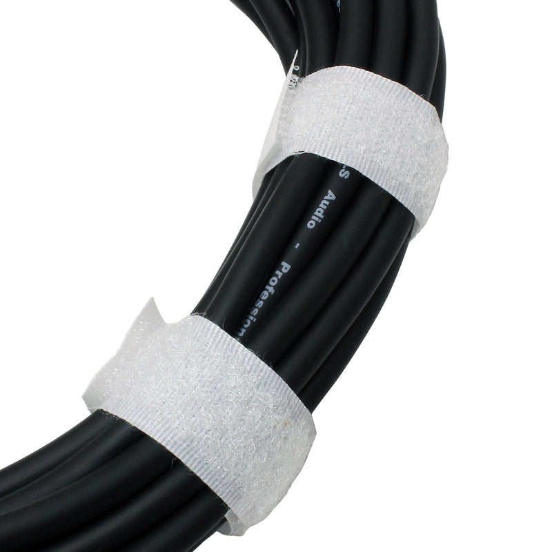 [AUSTRALIA] - GLS Audio 25 foot Mic Cable Patch Cords - XLR Male to XLR Female Black Microphone Cables - 25' Balanced Mic Snake Cord - Single 25 Foot Cable 