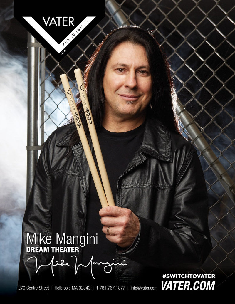 Vater Mike Mangini Wicked Piston Drum Sticks, Pair