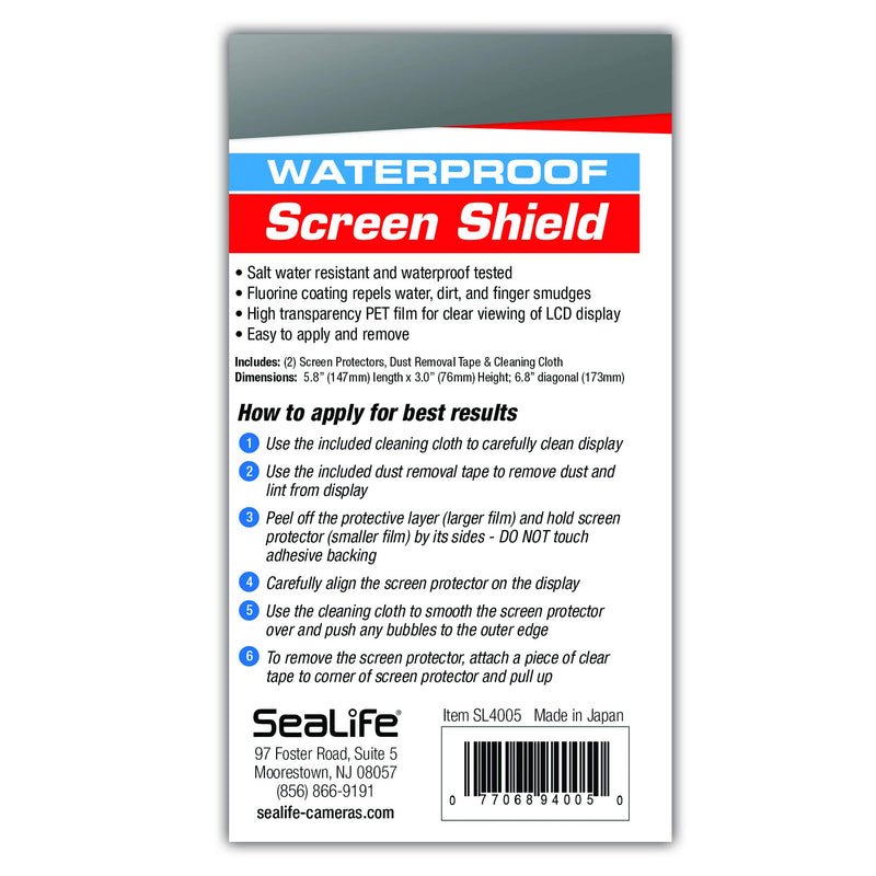SeaLife Screen Shield - SportDiver