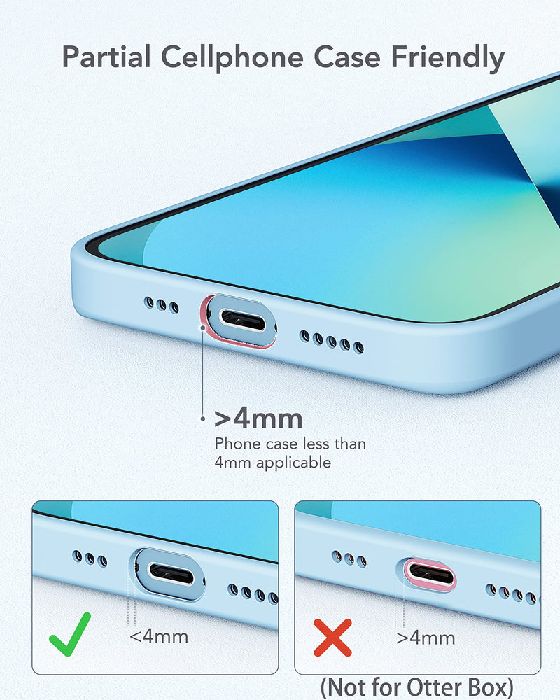 Charmast Small Portable Charger 5000mAh, Ultra-Compact 20W PD Fast Charging Power Bank Mini Battery Pack Compatible with iPhone 14/14 Pro Max/13/13 Pro Max/12/12 Pro Max/11/XR/X/8/7/6, and More Blue