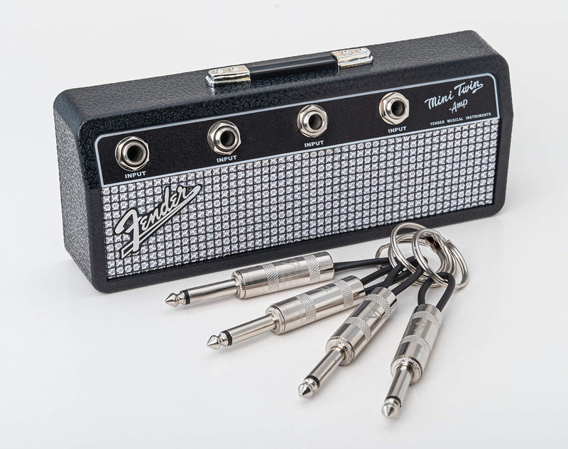 [AUSTRALIA] - Licensed Fender Jack Rack- Wall mounting guitar amp key holder, includes 4 guitar plug keychains and 1 wall mounting kit. Quick and easy installation. 