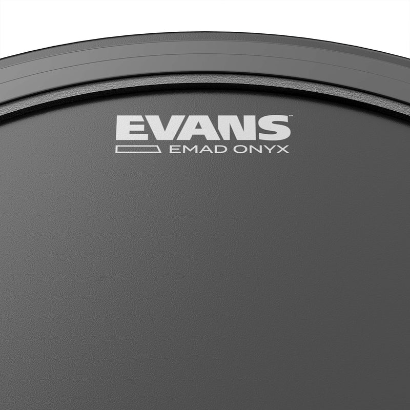 Evans Heads BD18EMADONX 18-Inch EMAD Onyx Bass Drum Heads 18 Inch