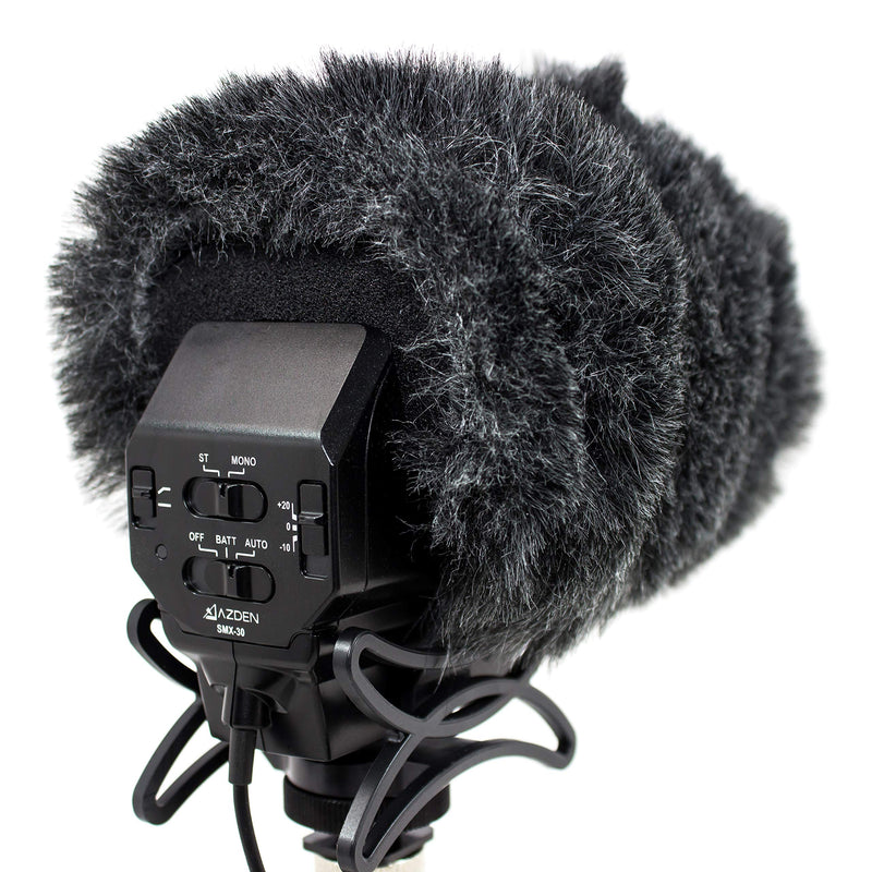 Azden SWS-30 Furry Windshield Cover for SMX-30 Microphone