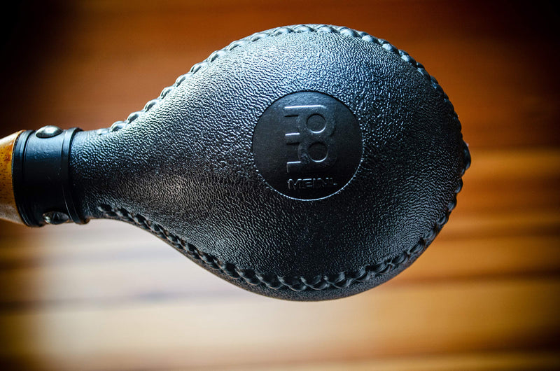 [AUSTRALIA] - Maracas, Standard Concert Size with All-weather Synthetic Shells and Wooden Handles — NOT MADE IN CHINA — Great for Live Performances and Recording Sessions, 2-YEAR WARRANTY PM2BK 