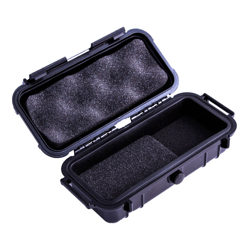 Casematix Rugged Waterproof Case Compatible with Zoom h1n Handy Recorder in Impact Resistant Outer Shell and Internal Padded Foam