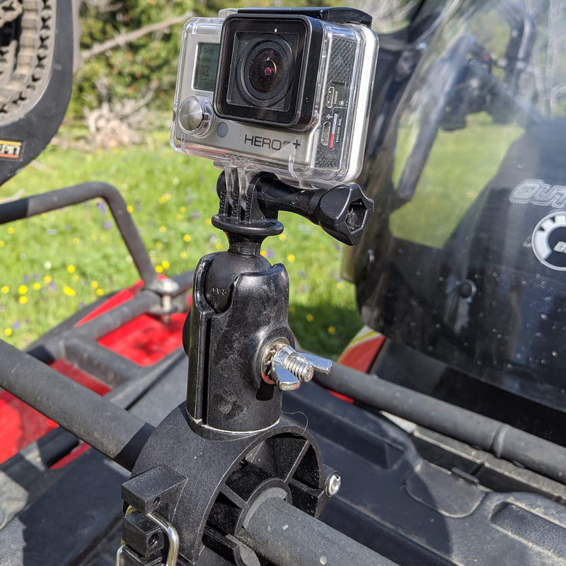 [AUSTRALIA] - MyPilotPro Grizzly ATV UTV Mount for GoPro - Small 0.5" thru 1.0" dia 