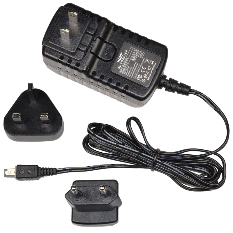 HQRP Wall AC Adapter Compatible with JVC Everio AP-V14U AP-V15U AP-V16U AP-V18U GZ-MG330 GZ-MG255 GZ-MG255U GZ-MG155 GZ-MG130 GR-D23E GR-D32U GR-D295 GR-D726 GZ-HM1 GR-D395U GR-D745 Camcorder Charger