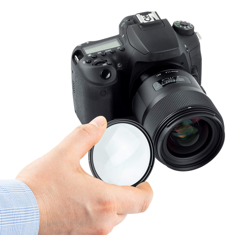 [AUSTRALIA] - 67MM Ultimaxx Professional Four Piece HD Macro Close-up Filter Kit (1, 2, 4, 10 Diopter Filters) for Camera Lens with 67MM Filter Thread and Protective Filter Pouch 