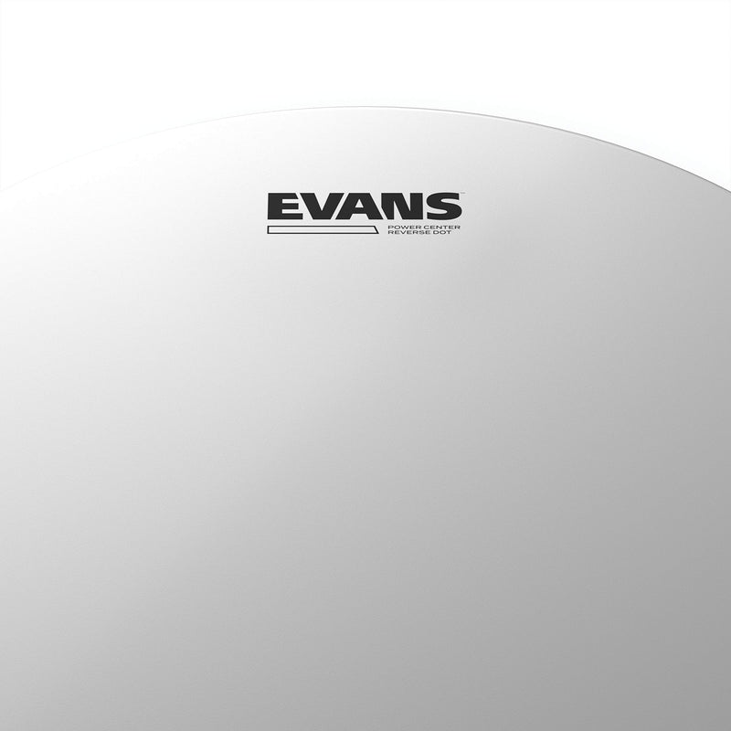 Evans Power Center Reverse Dot Drum Head, 10 Inch