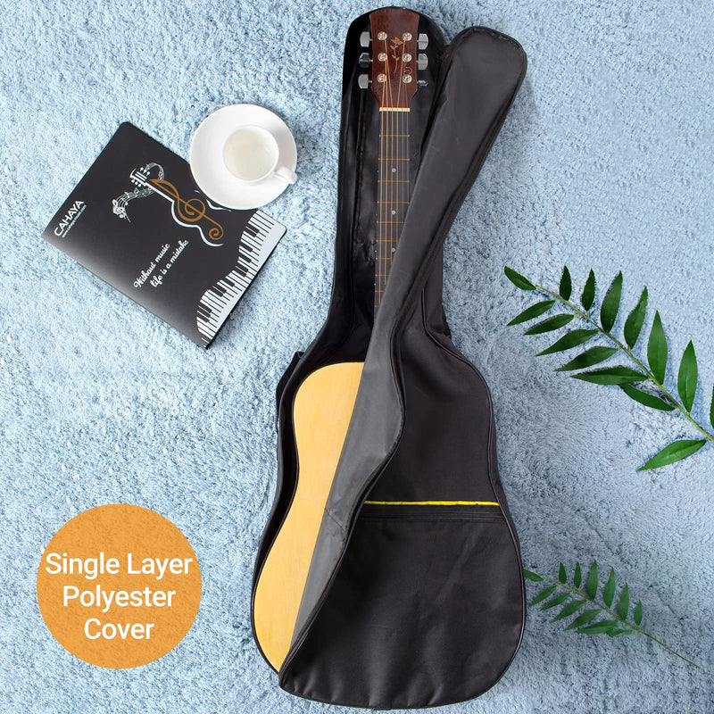 CAHAYA Acoustic Guitar Dust Cover Soft Guitar Bag Guitar Cover Gig Bag, No Padding CY0255