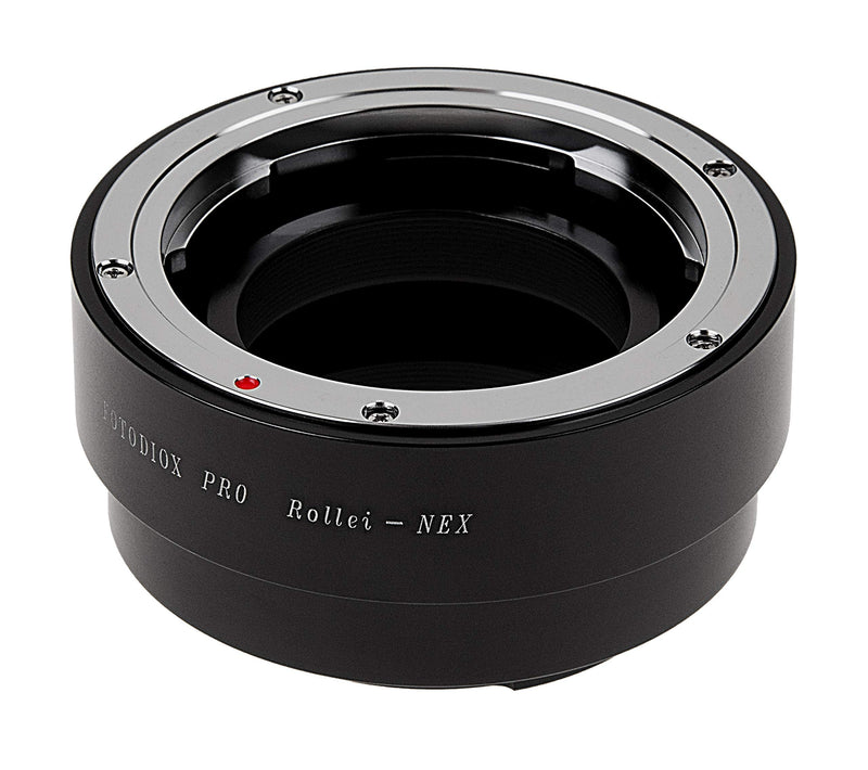 Fotodiox Pro Lens Mount Adapter, for Rollei 35mm Lens to Sony NEX E-Mount Mirrorless Cameras Rollei (QBM) 35mm