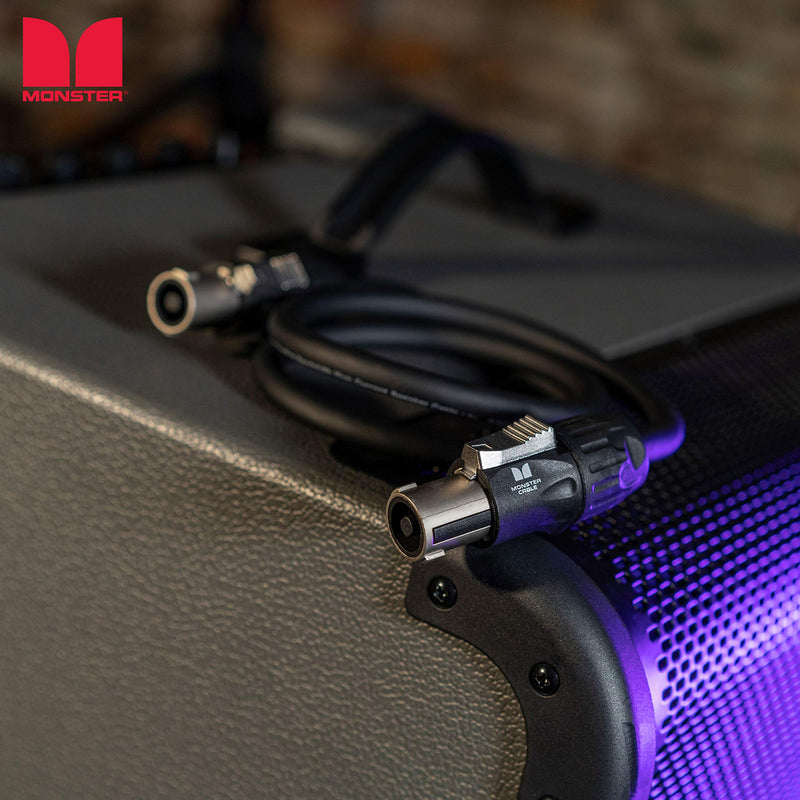 Monster Prolink Studio Pro 2000 Speaker Cable with Speak-on Connectors - Speak-on Plugs, 3 feet 3 ft. - Speak-On plugs