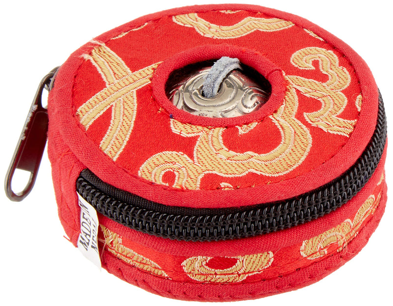 Tibetan Dragon Tingsha Meditation Bell - Dragons Beautifully Embossed on the Surfaces - Hand Tuned & Crafted in Nepal