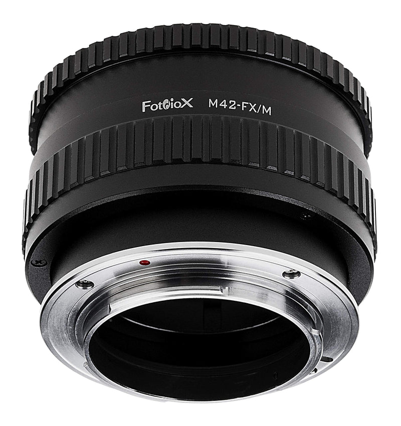 Fotodiox Lens Mount Macro Adapter Compatible with M42 Screw Mount SLR Lens on Fuji X-Mount Cameras M42 V2