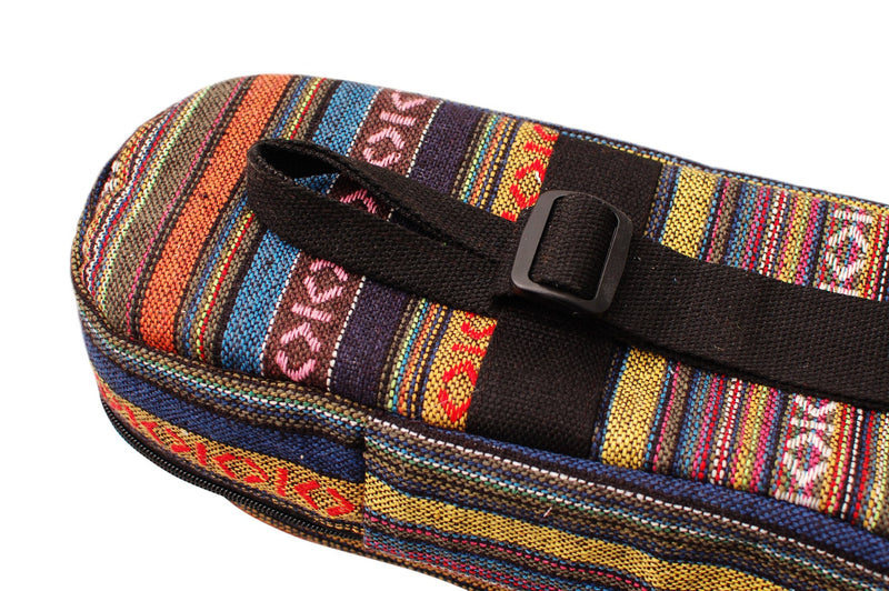 MUSIC FIRST Original Design 15mm Thick Padded Country Style A & F Style (Standard) Mandolin Gig Bag (Soft Case) Soft Mandolin Case Fits for Most of A Mandolin