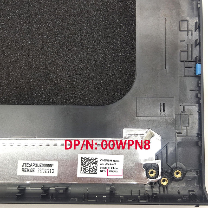 [AUSTRALIA] - Jxjslp Replacement for DELL Inspiron 15 3510 3511 3515 LCD Back Cover Rear Top Lid 00WPN8 0WPN8 Black 