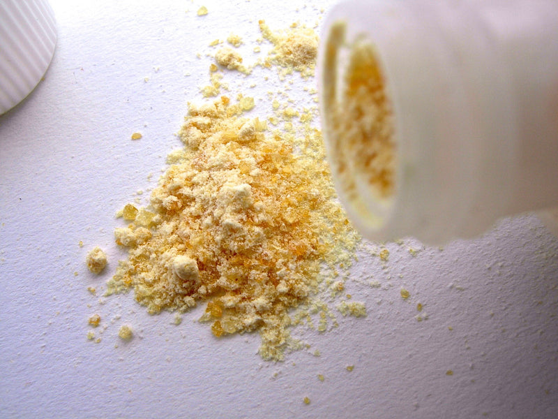 Hand-pulverized 100% Pure Rosin Powder, vial, Net Wt: .35 oz (9.5 g), Vol: .5 oz