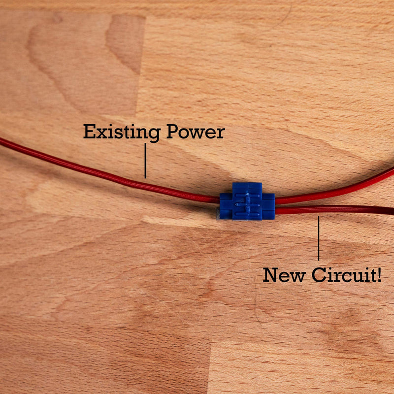 Ideal Electrical IDC Connector, Blue, 18-16AWG solid/stranded, 14AWG stranded, 100ct - Equivalent to 3M Scotchlok 560B