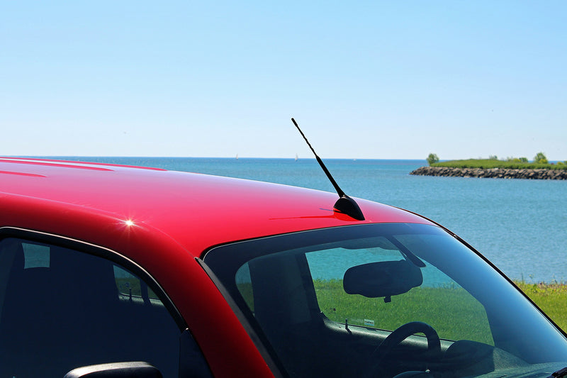AntennaMastsRus - 10 Inch Screw-On Antenna is Compatible with BMW 135I (2008-2013) 10" Inch