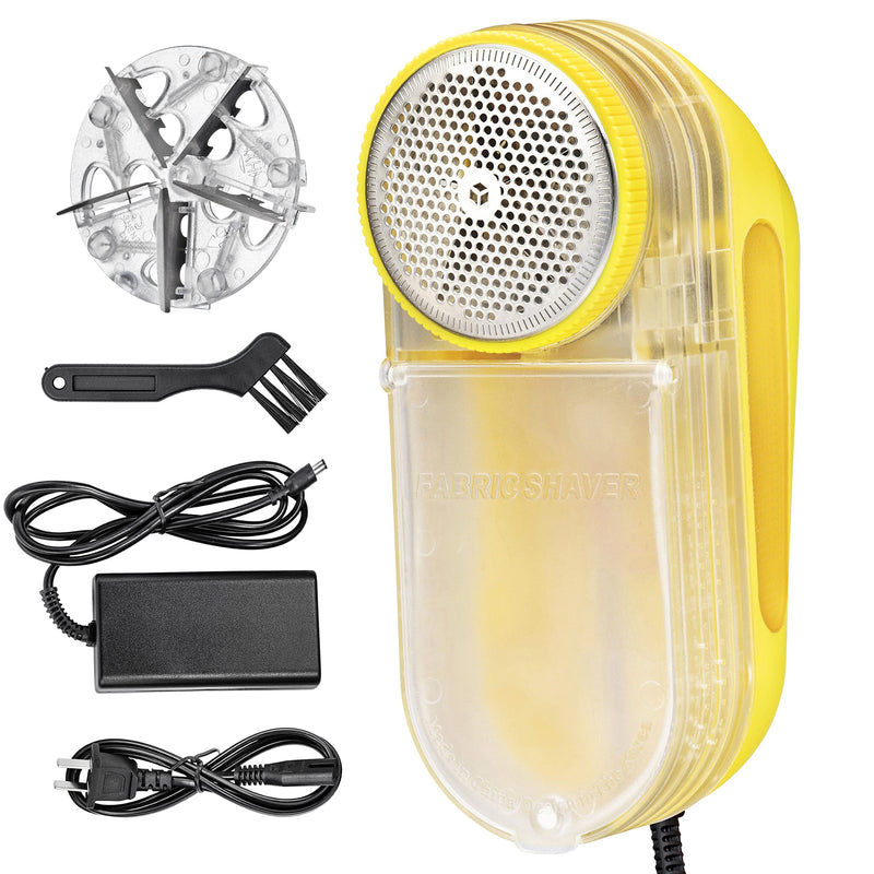 Pionix Extra Power Lint Remover Fabric Shaver - 35W w/ Strong Suction Sweater Lint Remover Shaver, 2-Speed Setting Lint Shaver - Clothes Shaver Lint Remover, Fabric Shaver Fuzz Remover for Furniture