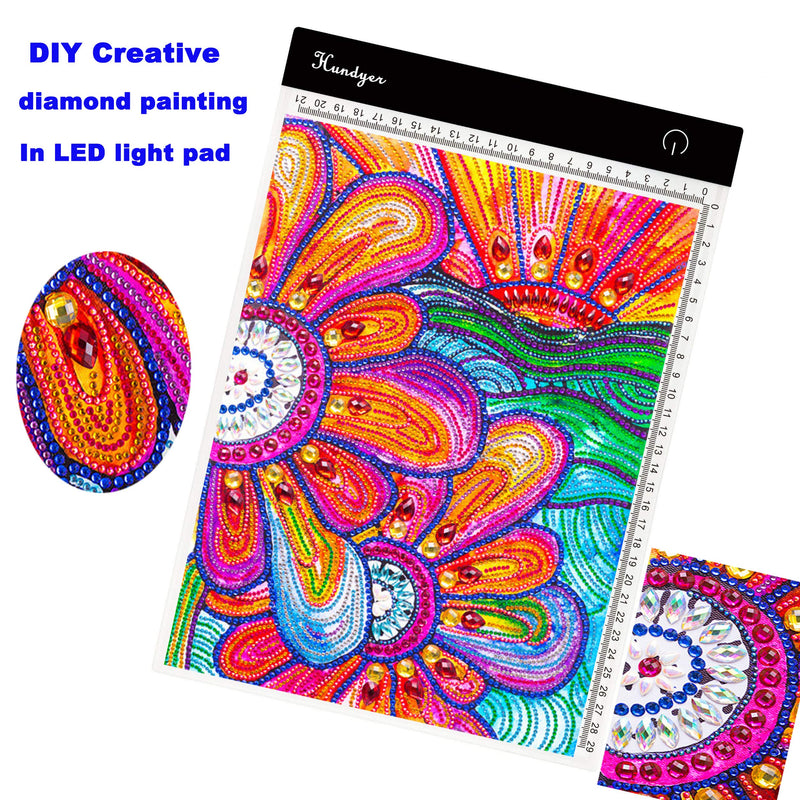 2020 New A4 DIY Diamond Drawing Tracing Light Box Artcraft Tracing Light Pad for Artists Drawing Sketching Animation Stencilling