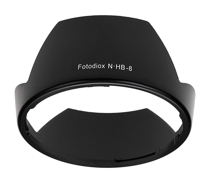 Fotodiox Lens Hood Replacement for HB-8 Compatible with Nikon Nikkor AF 18mm f/2.8D and AF 20-35mm f/2.8D Lens