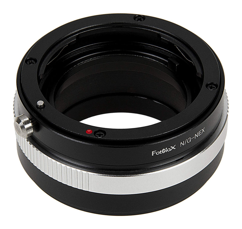 Fotodiox Lens Mount Adapter - Nikon Nikkor F Mount G-Type D/SLR Lens to Sony Alpha E-Mount Mirrorless Camera Body Nikon F G-Type Standard