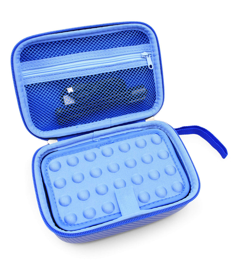 CASEMATIX Camera Travel Case Compatible with PROGRACE, Ourlife, Dragon Touch and More Waterproof Toy Camera Video Recorders - Case for Toy Action Camera and Accessories