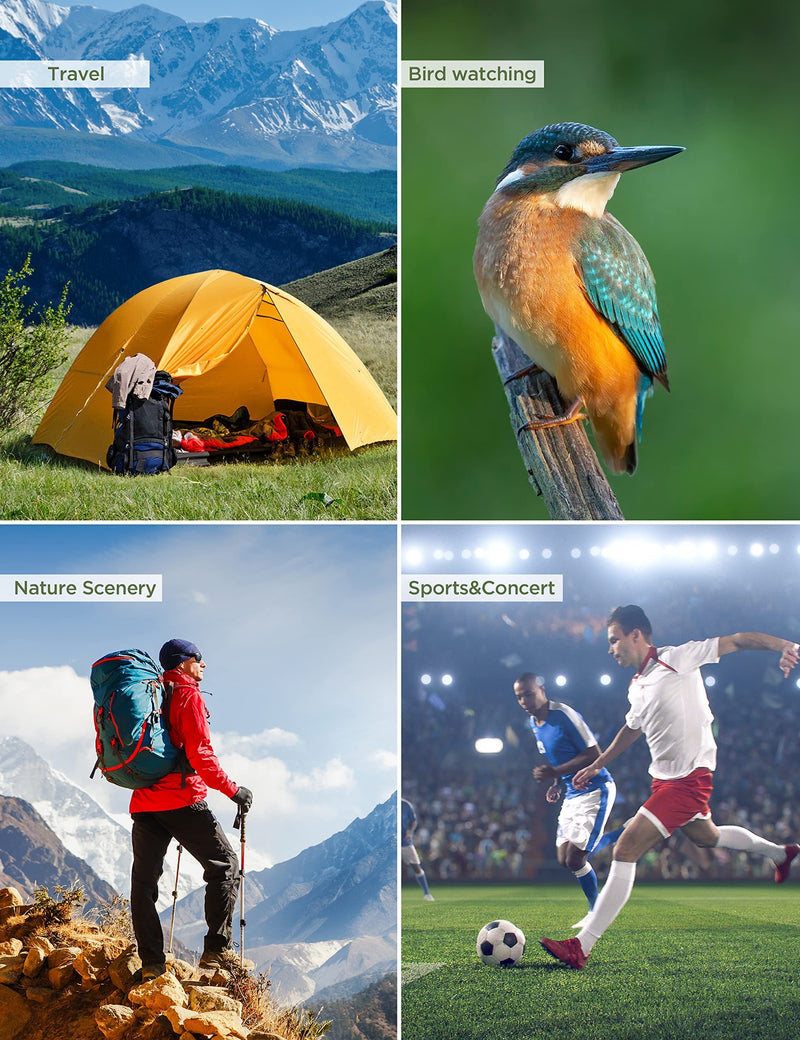 [AUSTRALIA] - Binoculars for Adults and Kids, CEYOMUR 12x25 Mini Compact Binoculars for Bird Watching, Theater and Concerts, Hunting and Sport Games 