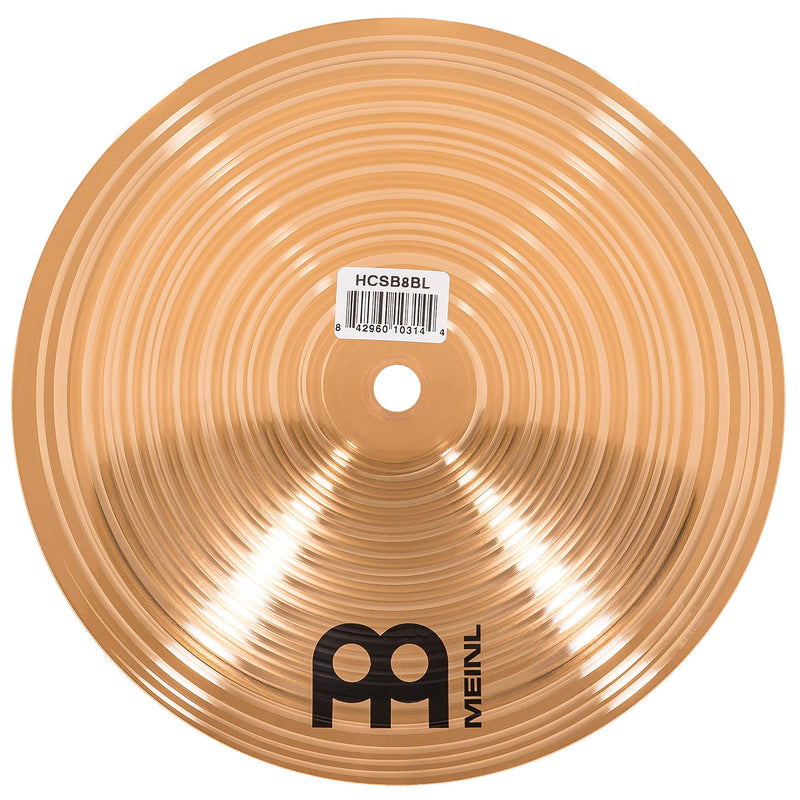 Meinl Cymbals 8” Bell, Low Pitch – HCS Traditional Finish Bronze for Drum Set, Made In Germany, 2-YEAR WARRANTY (HCSB8BL)