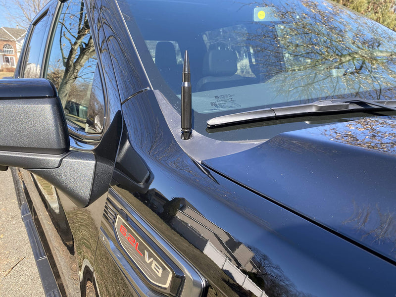 Bullet Style 0.5 Cal Antenna Mast for GM Cars and Trucks