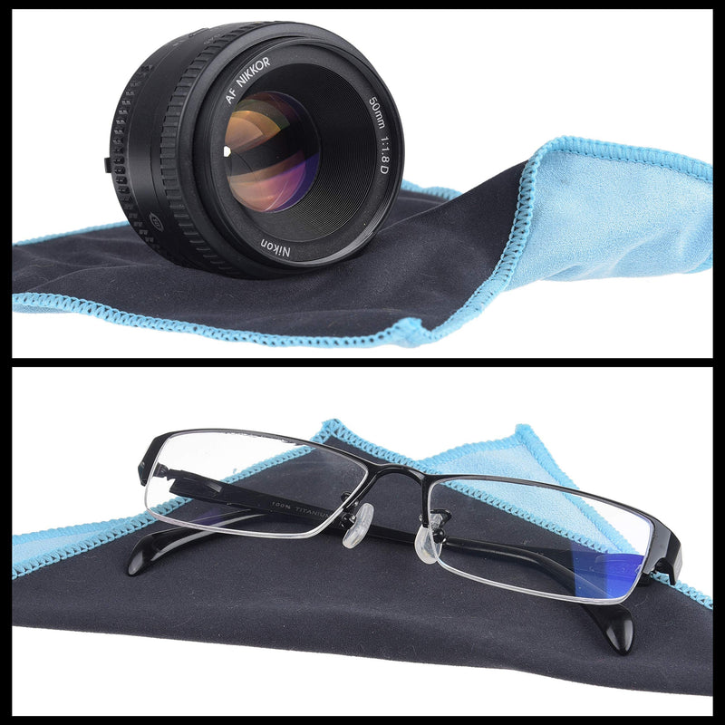 [AUSTRALIA] - Camkix Lens Cleaning Paper Tissue 11x booklets/550 Sheets + 2X Double Sided Cleaning Cloth - Lens Cleaning Paper for Use on Camera Lenses - Double-Sided Cleaning Cloth for Use on Electronic Screens 