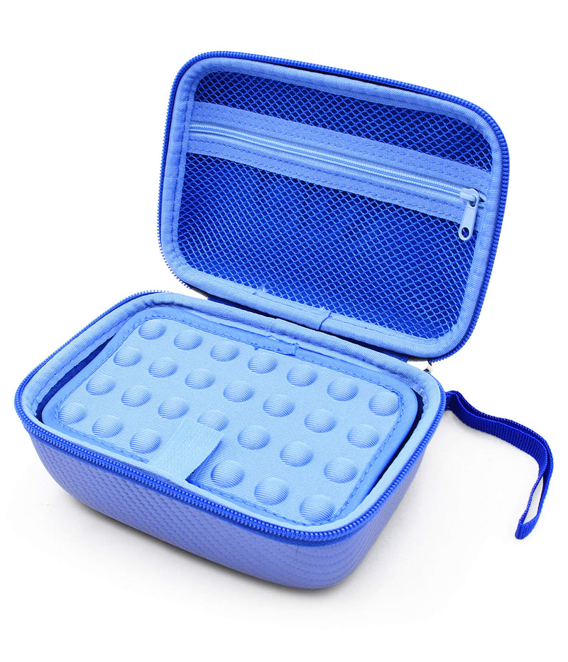 CASEMATIX Camera Travel Case Compatible with PROGRACE, Ourlife, Dragon Touch and More Waterproof Toy Camera Video Recorders - Case for Toy Action Camera and Accessories