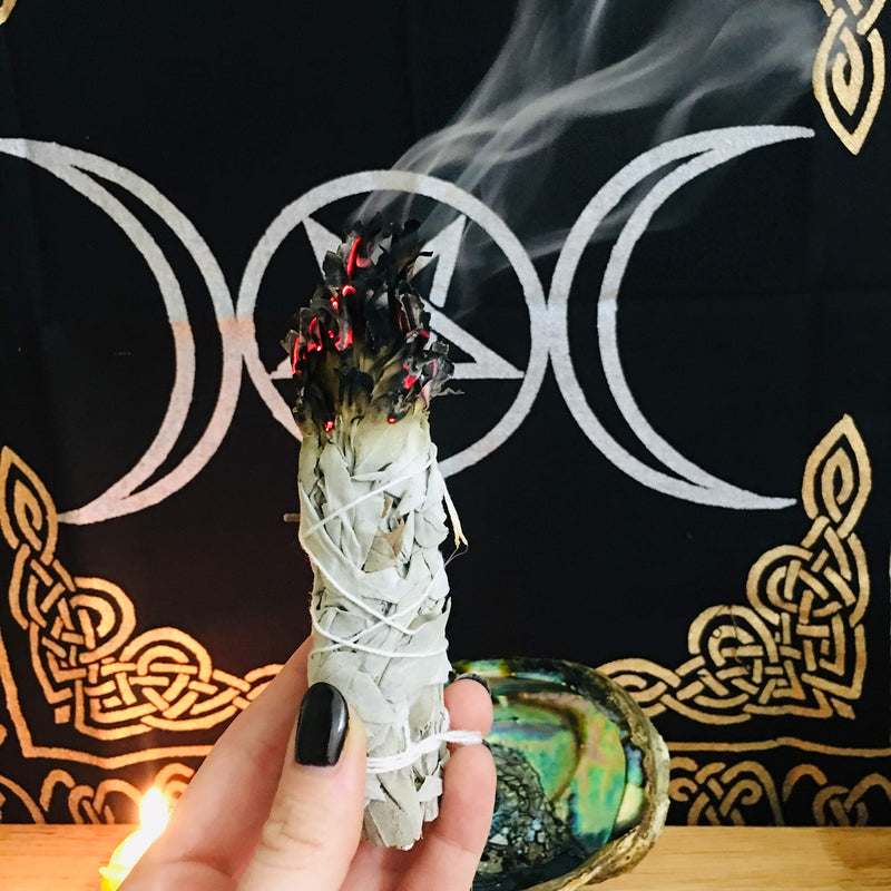 Alternative Imagination California White Sage Bundles for Smudging and Meditation – Purifying Smudge Sticks for Cleansing House of Negative Energy – Slow Burning Spirit Sticks (3 Pack) 3 Pack - 4 Inch