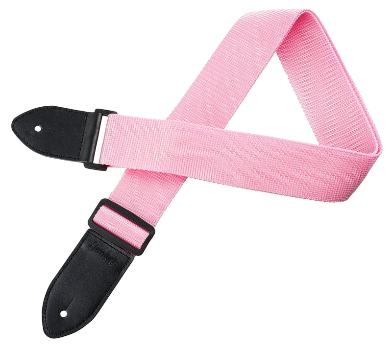 TimbreGear Pink Kids Guitar Strap with FREE STRAP BUTTON AND (2) STRAP LOCKS, AMAZING GIFT & VALUE