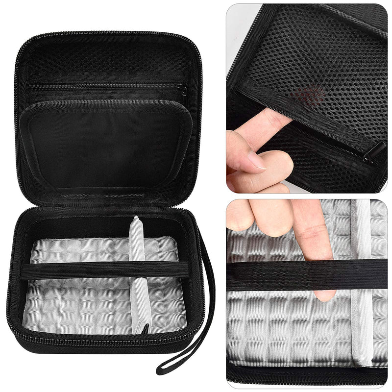 [AUSTRALIA] - Kid Toy Camera Case for VTech Kidizoom Creator Cam Video Camera, Hard Travel Carrying Storage with Accessories Pocket - Black 
