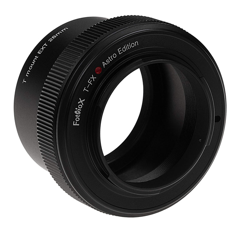 Fotodiox Lens Adapter Astro Edition - Compatible with T-Mount (T/T-2) Screw Mount Telescopes to Fuji X-Series Mount Cameras for Astronomy