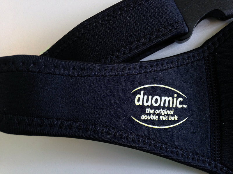 DUOMIC Double Wireless Microphone Belt Pack/Twin Pouch