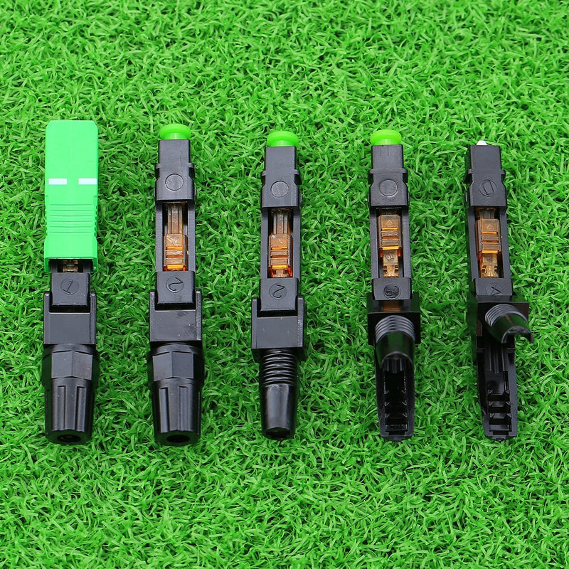 [AUSTRALIA] - SC APC Fiber Optic Fast Terminators Cold Connector for CATV 100pcs 