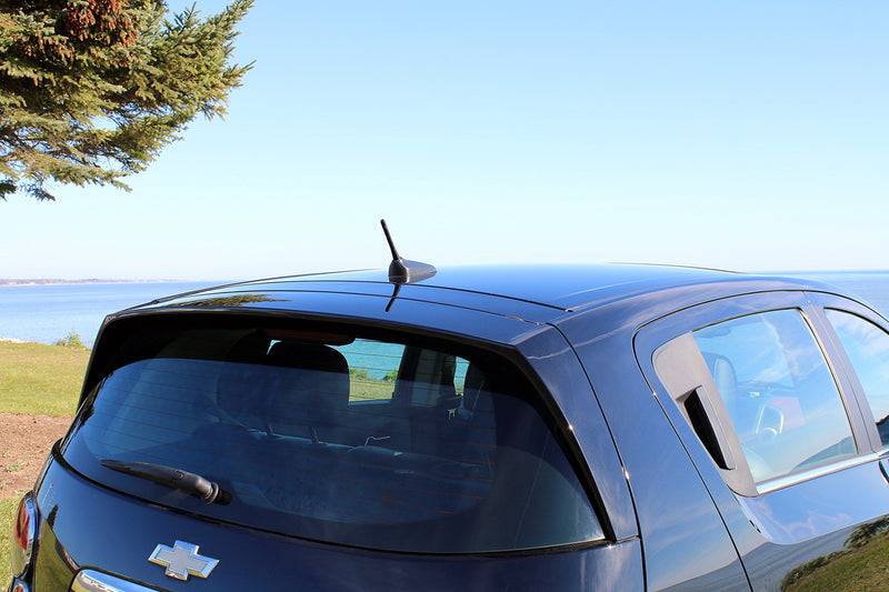 [AUSTRALIA] - AntennaMastsRus - Made in USA - 4 Inch Black Aluminum Antenna is Compatible with Jeep Compass MP (2017-2023) (New Body Style) 4" INCH - Aluminum 