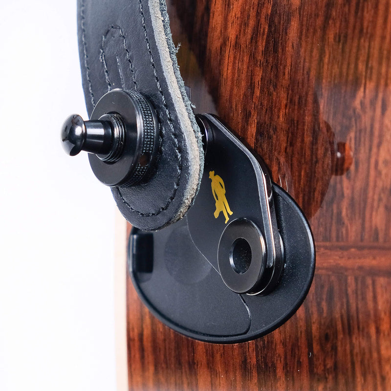 MusicNomad MN272 Acousti-Lok Strap Lock Adapter for Taylor Guitars with a 9 Volt Expression System Battery Box (2007+) Taylor 9 Volt Expression System